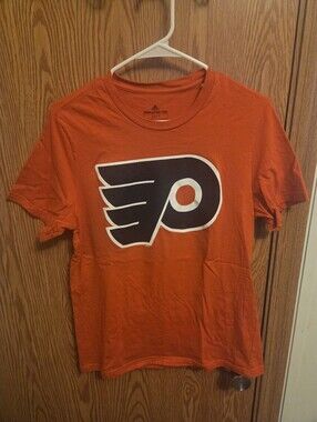 Adidas Philadelphia Flyers Oskar Lindblom Shirt Sz Medium Men's NHL